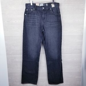 Levi's SilverTab 91G335 Stay Loose Straight Leg Black Jeans NWT